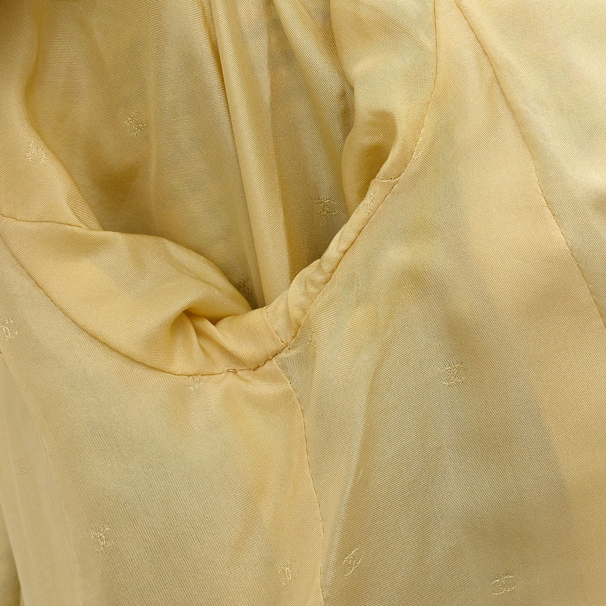 Chanel 1994 Double Breasted Jacket Tweed Yellow #36 - Image 7