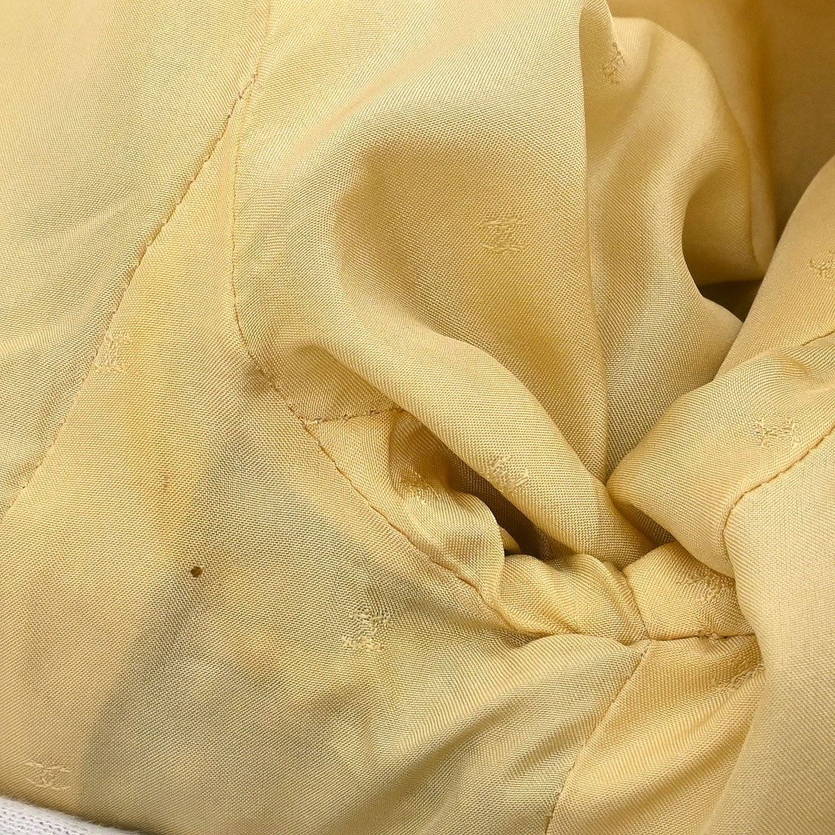 Chanel 1994 Double Breasted Jacket Tweed Yellow #36 - Image 8