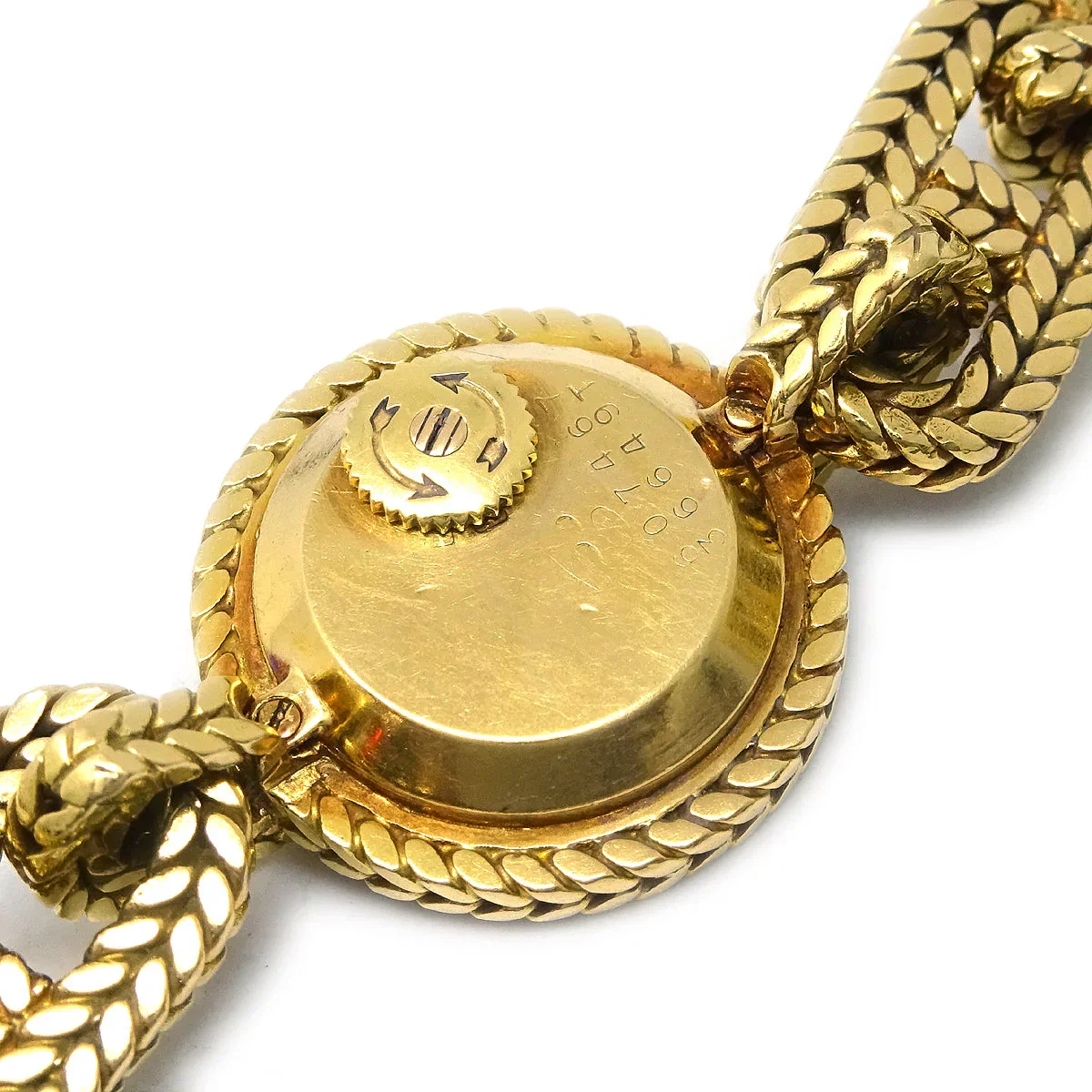 Hermes Chaine D'ancre Manual-winding Watch Gold 18KYG - Image 7