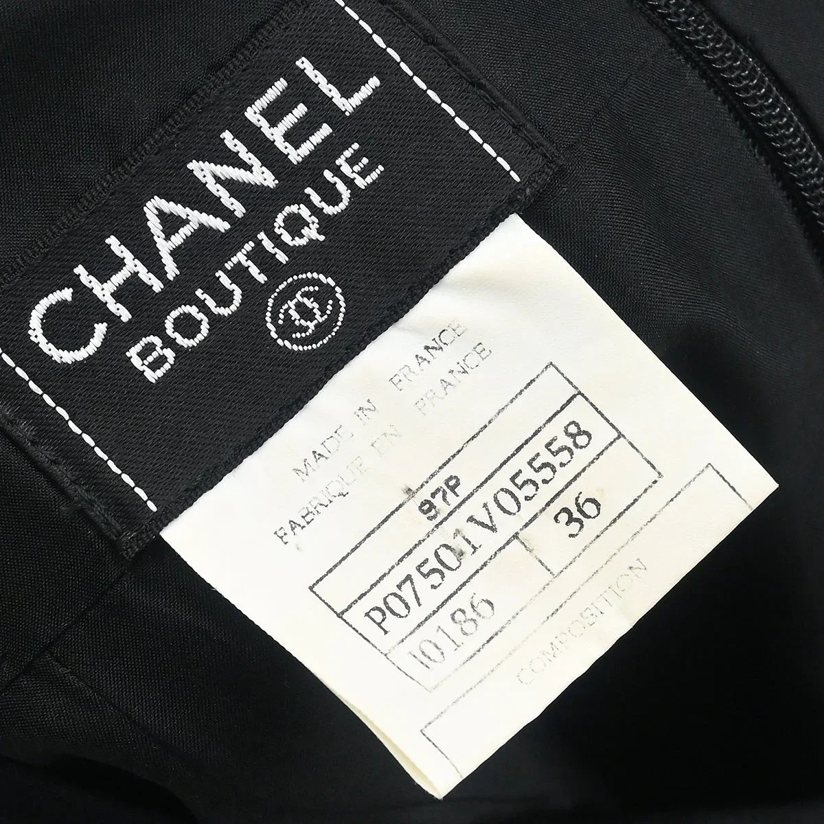 Chanel 1997 Romper Dress Black #36 - Image 8