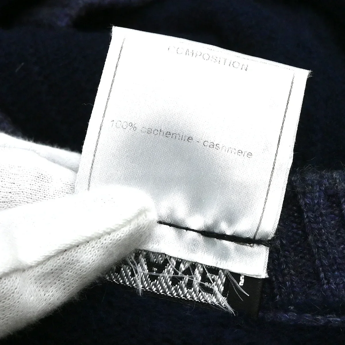 Chanel 2008 Cardigan Navy #36 - Image 4
