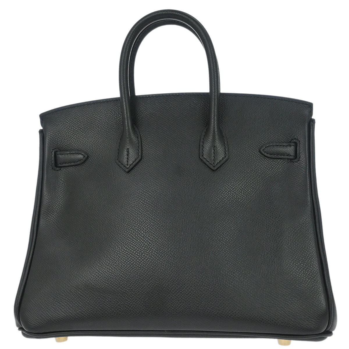 Hermes Black Epsom Birkin 25 Handbag - Image 2