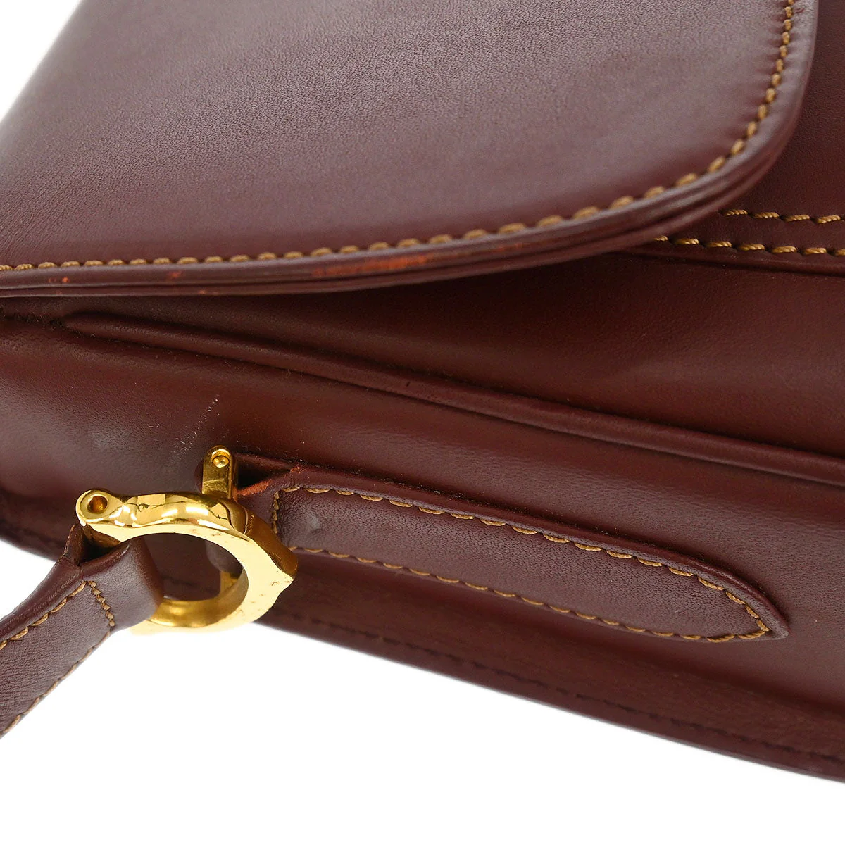 Cartier Bordeaux Shoulder Bag - Image 5