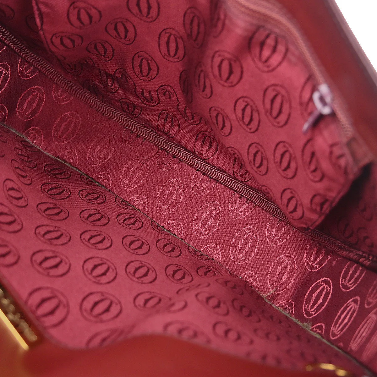Cartier Bordeaux Shoulder Bag - Image 8