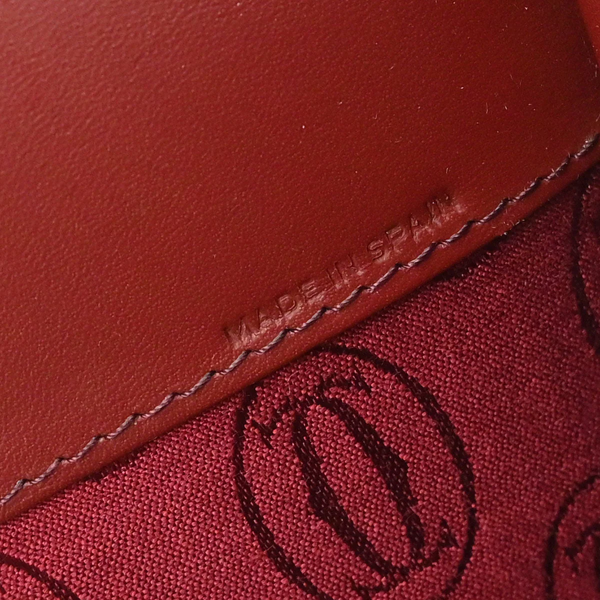 Cartier Bordeaux Shoulder Bag - Image 9