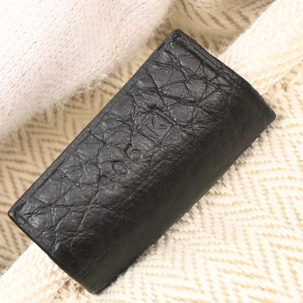 Hermes Black Taurillon Clemence Victoria 43 Handbag - Image 10