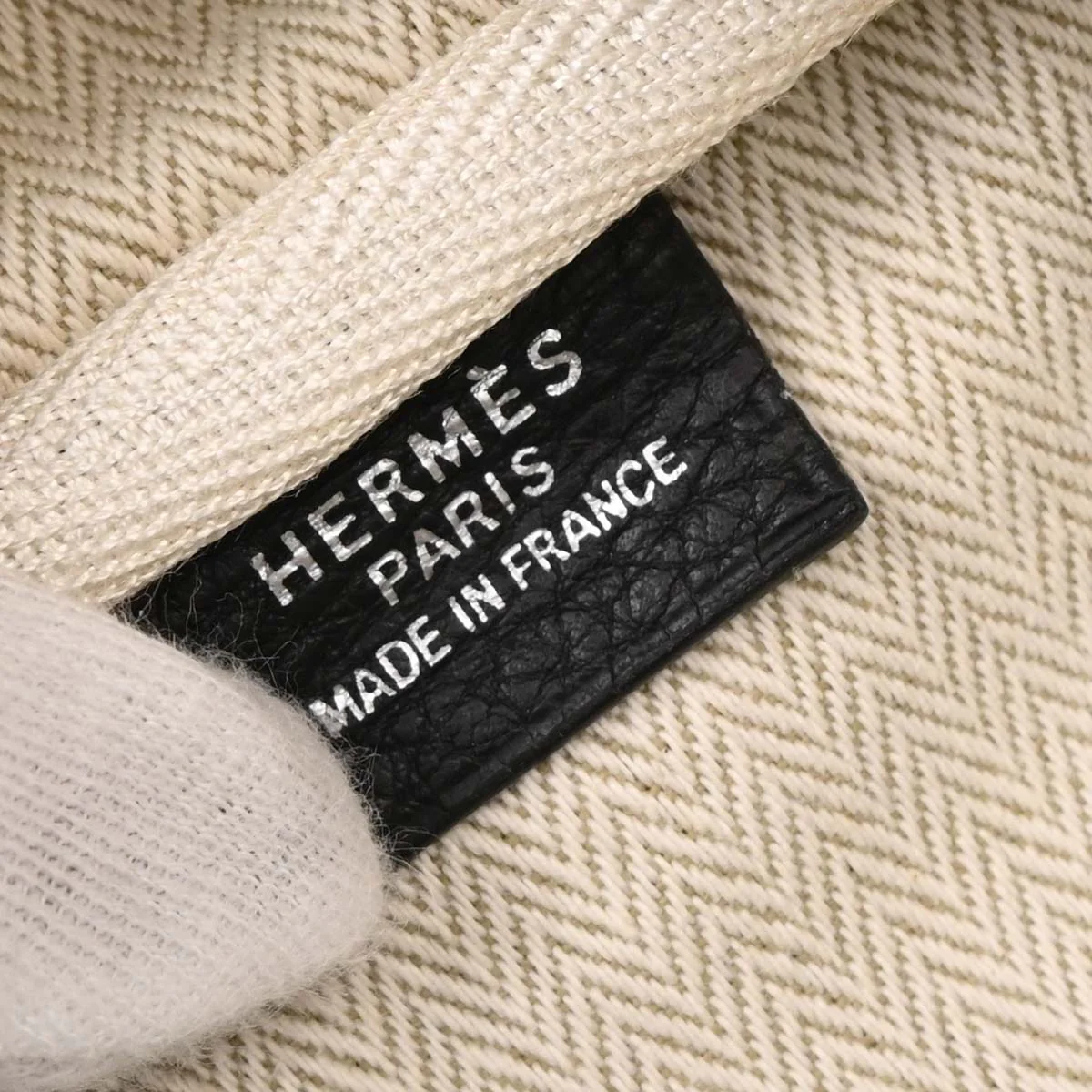 Hermes Black Taurillon Clemence Victoria 43 Handbag - Image 9