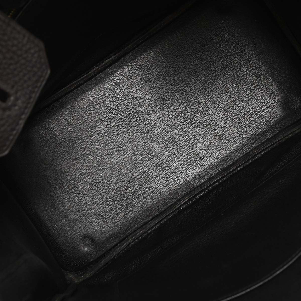 Hermes Black Togo Birkin 30 Handbag - Image 7