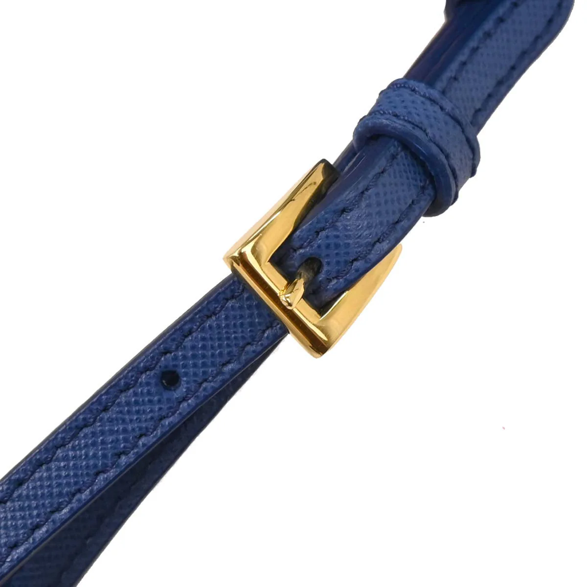 Prada Blue Nylon Clutch Shoulder Bag - Image 6