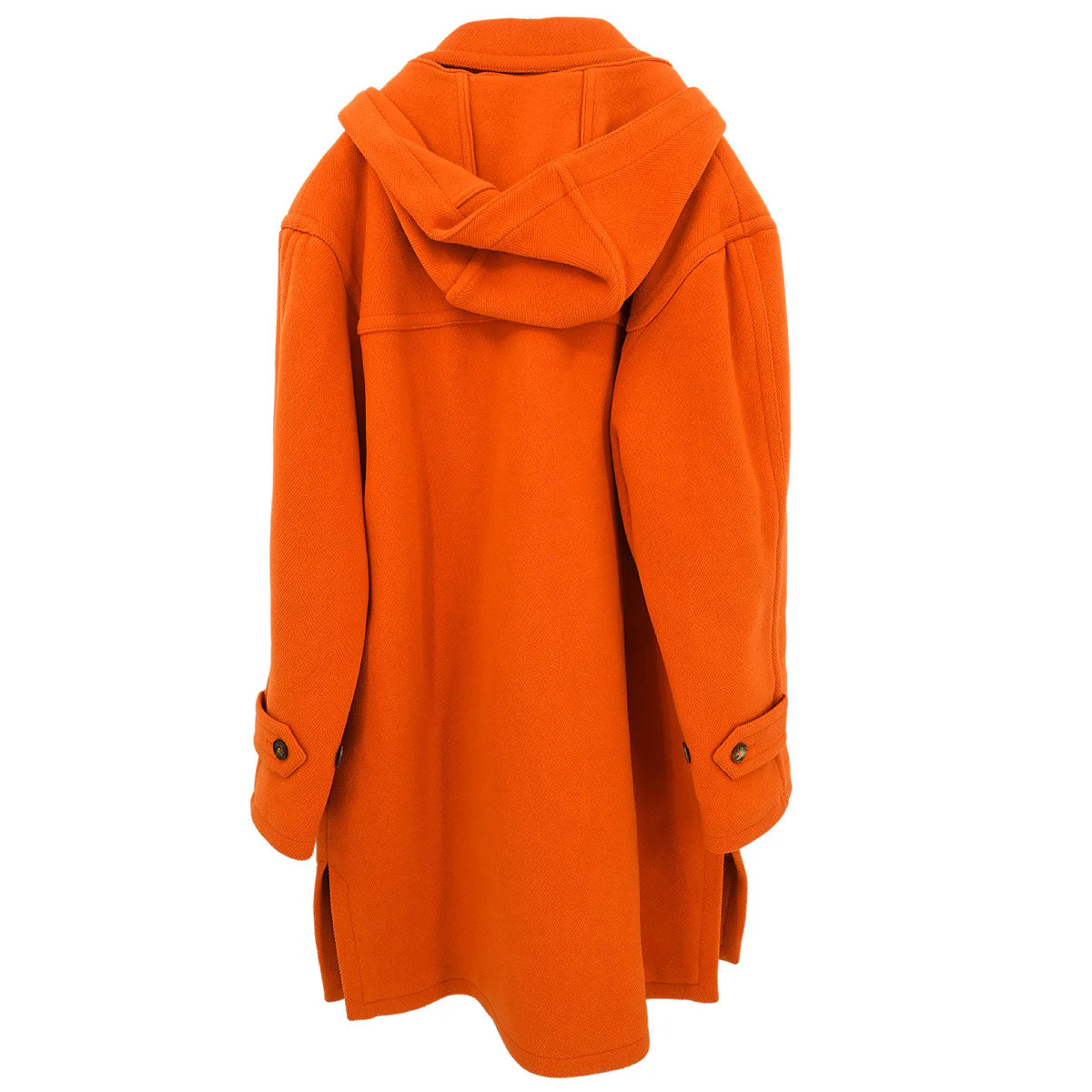 Hermes Duffel Coat Orange #52 - Image 2