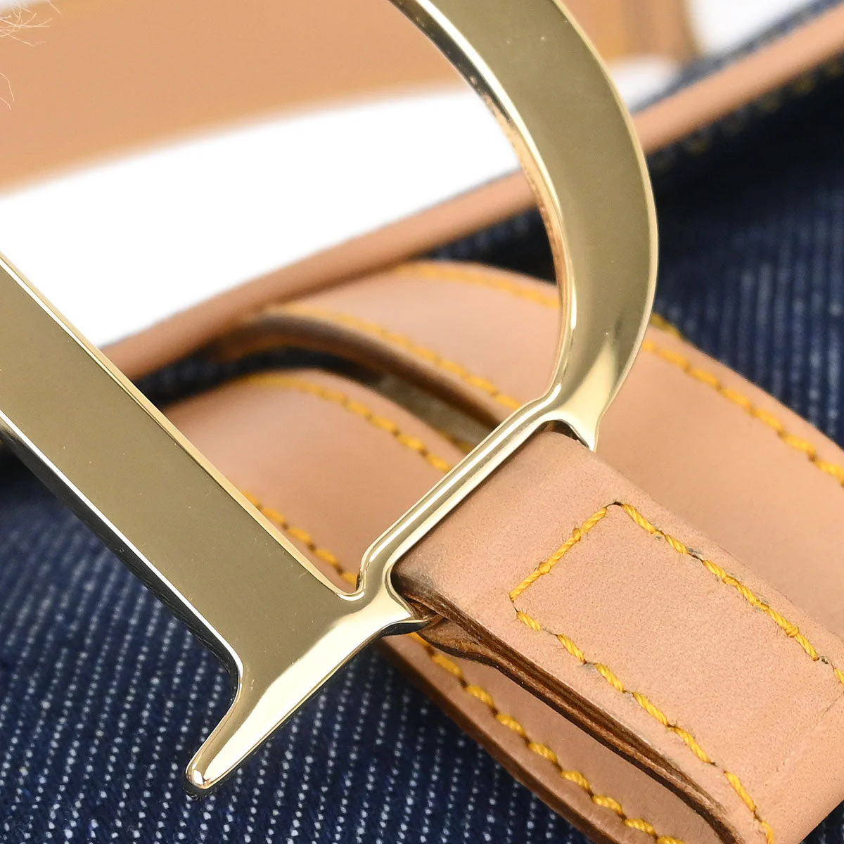 Christian Dior Indigo Denim Saddle Handbag - Image 3