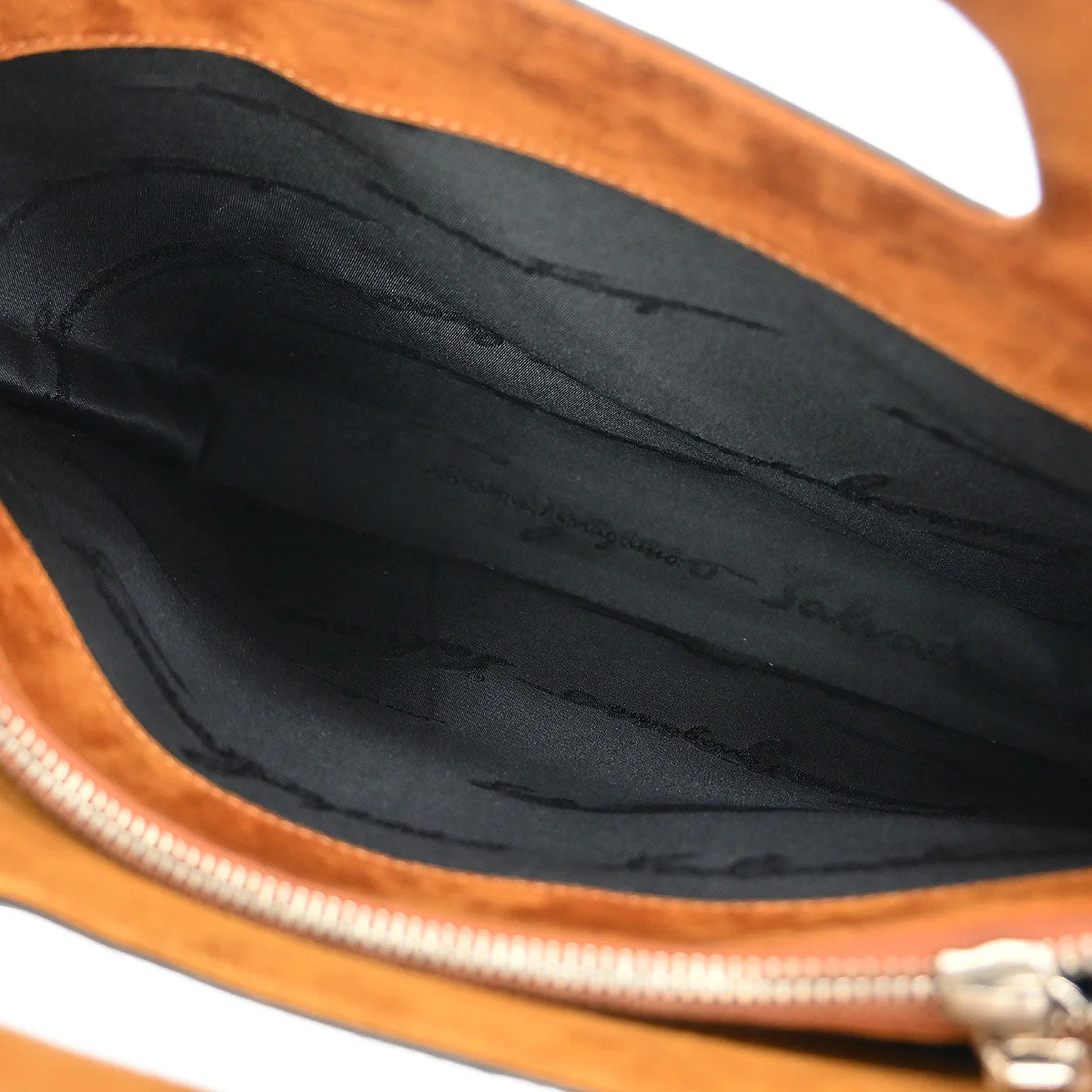 Salvatore Ferragamo Black Gancini 2way Shoulder Handbag - Image 8