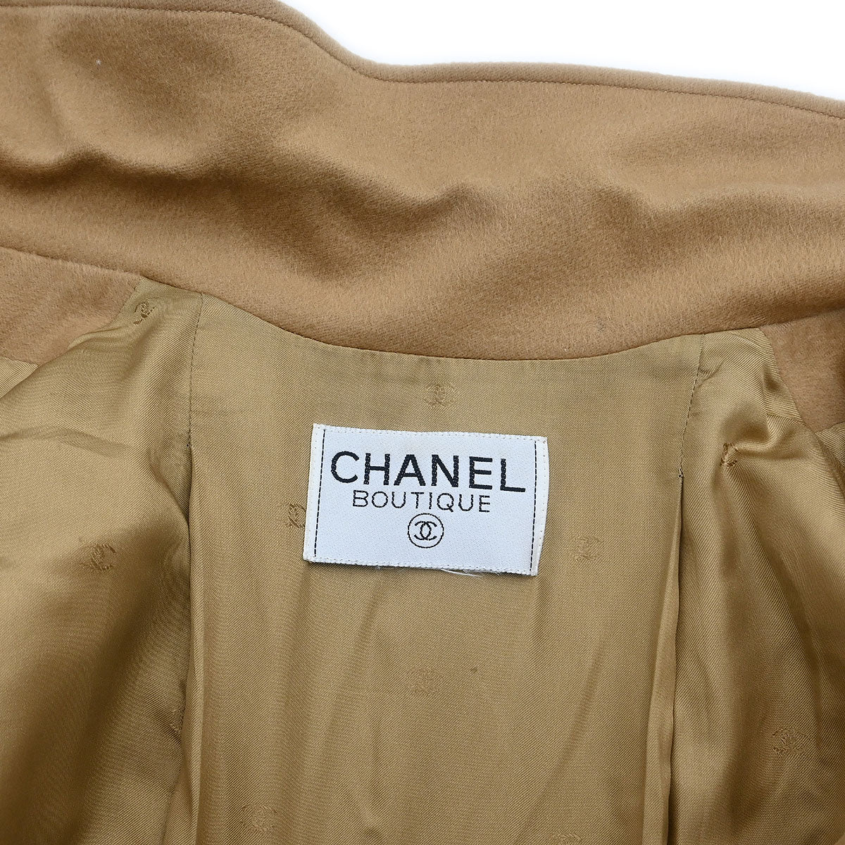 Chanel Double Breasted Jacket Beige - Image 9