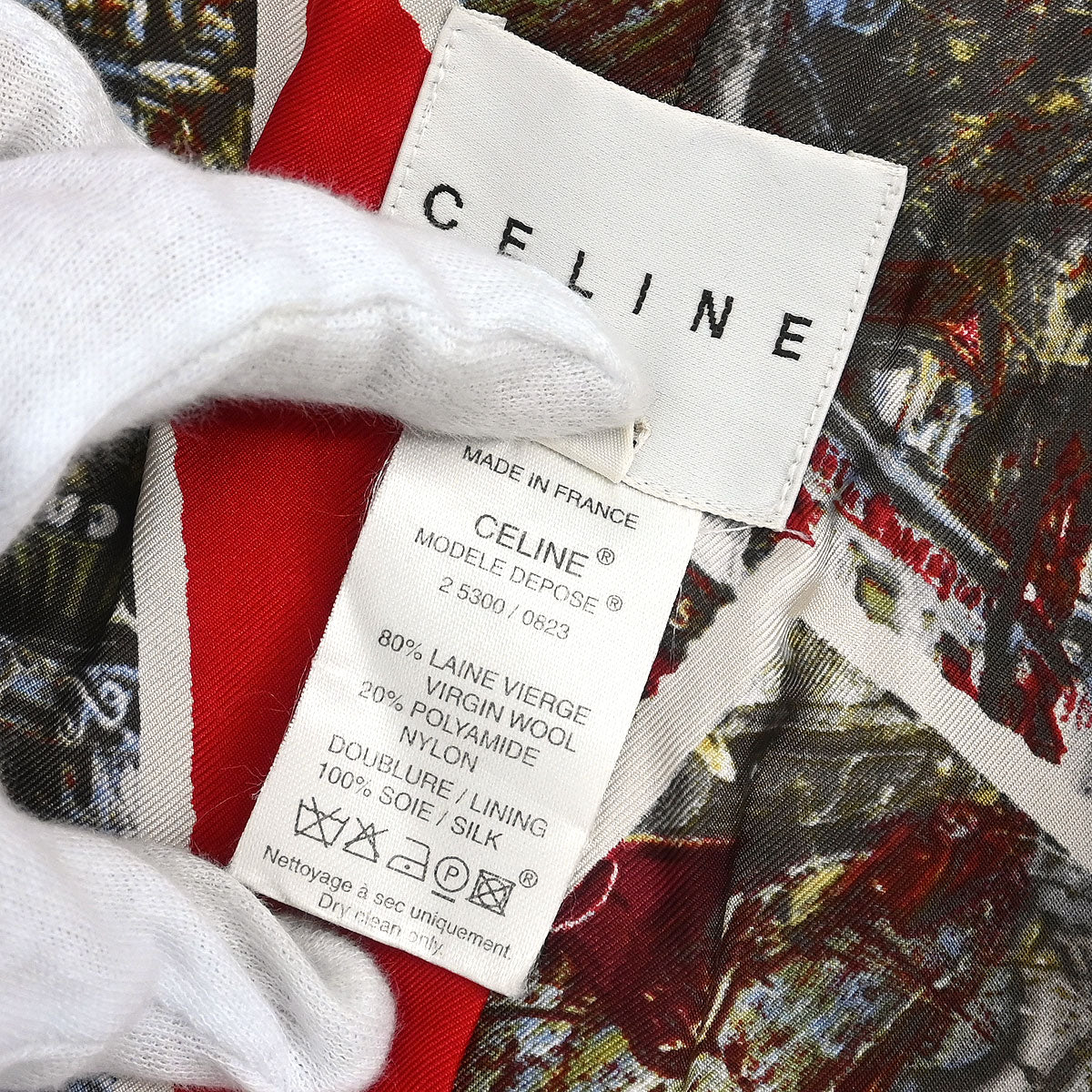 Celine Coat Red #40 - Image 10