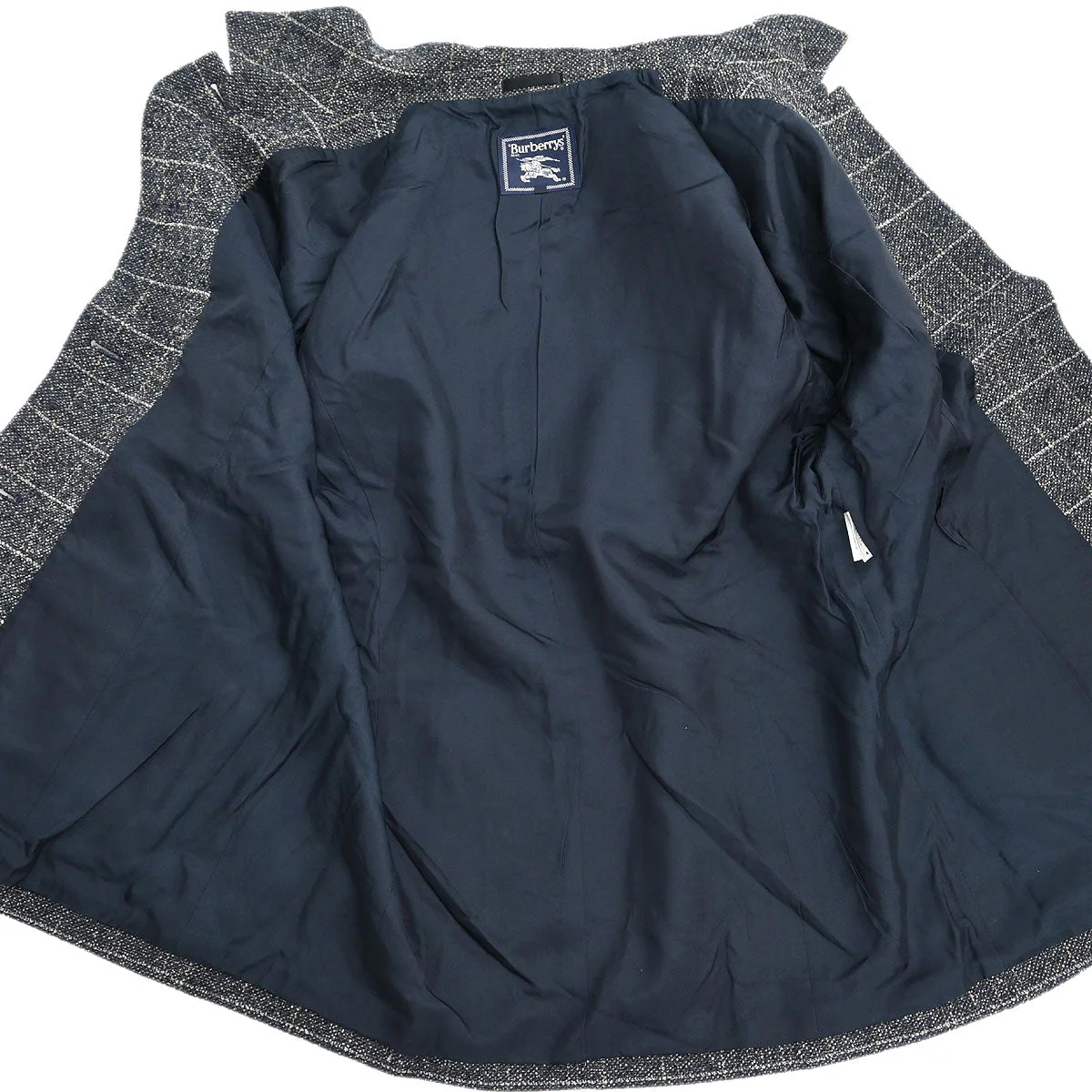 Burberrys Setup Suit Jacket Skirt Gray #46 #44–46 - Image 5