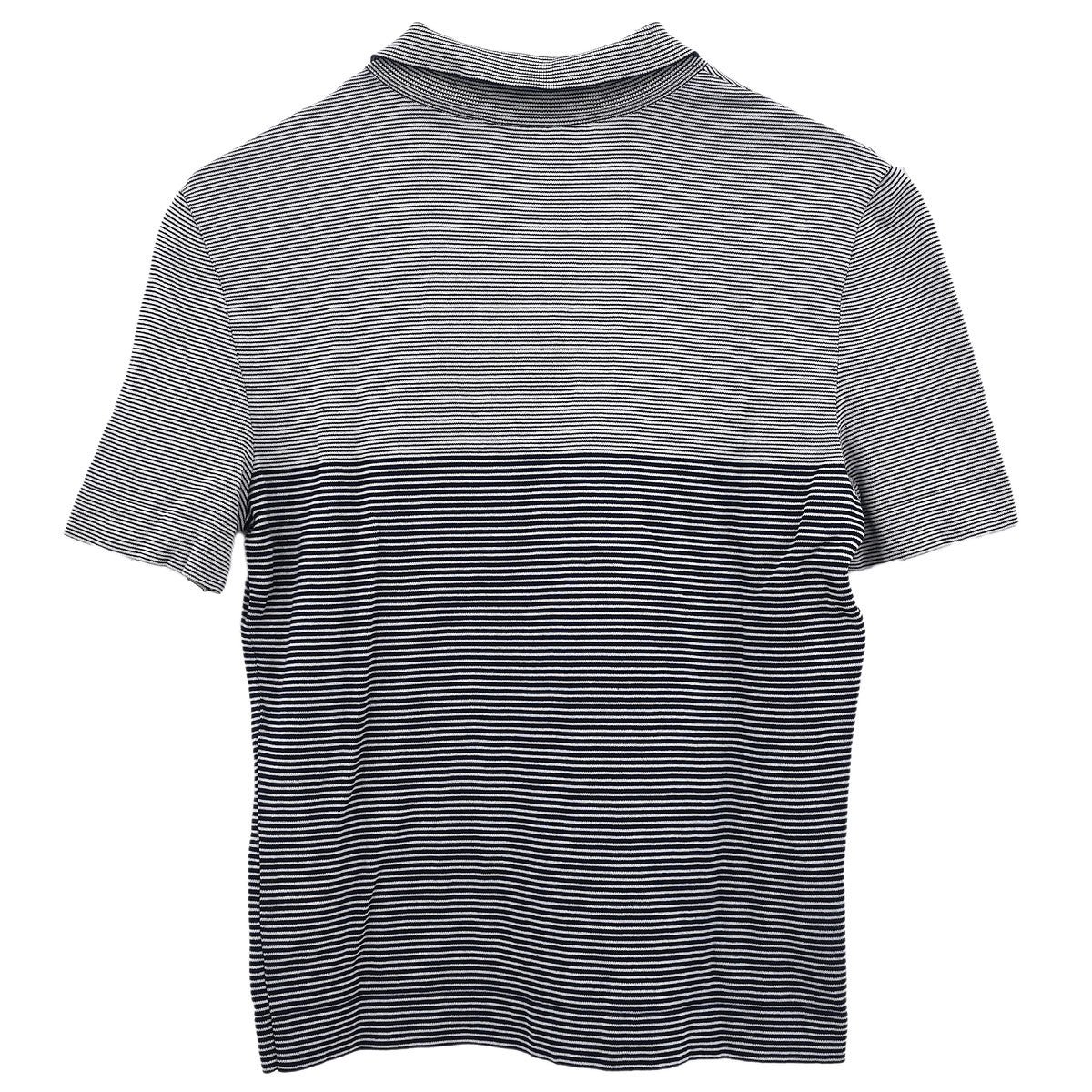 Chanel Short Sleeve Polo Shirt Top Navy #38 - Image 2
