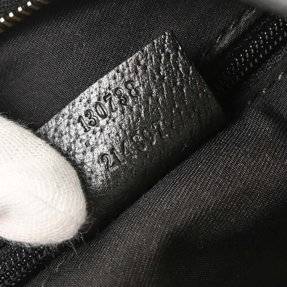 Gucci Black GG Abbey D Ring Handbag - Image 10