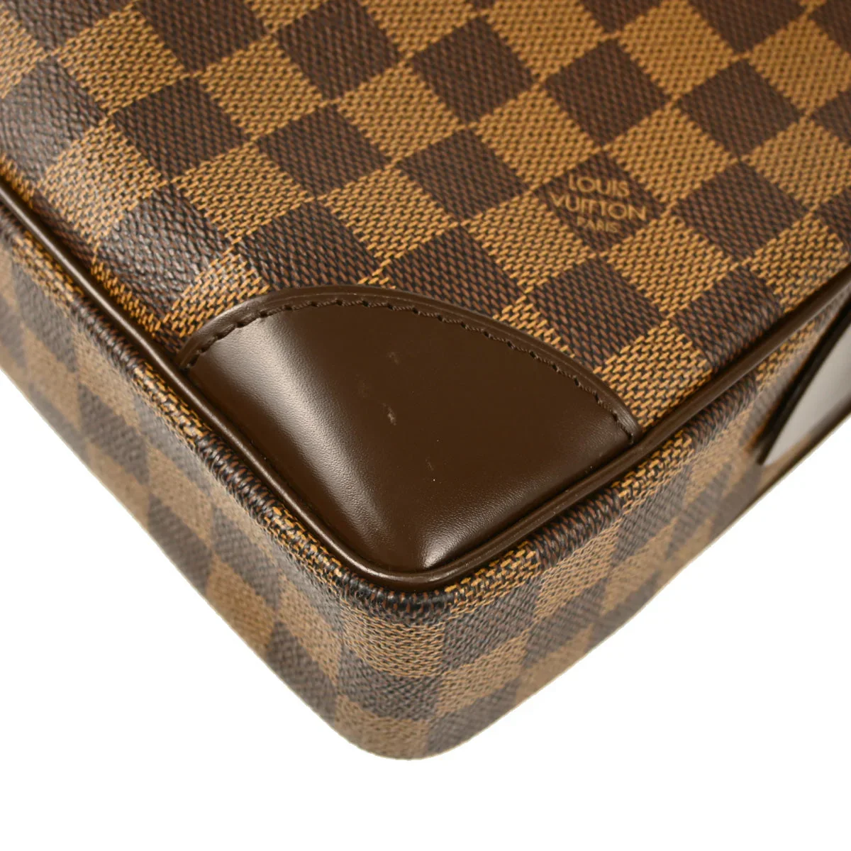 Louis Vuitton 2007 Damier Porte Documents Voyage Handbag N41124 - Image 3