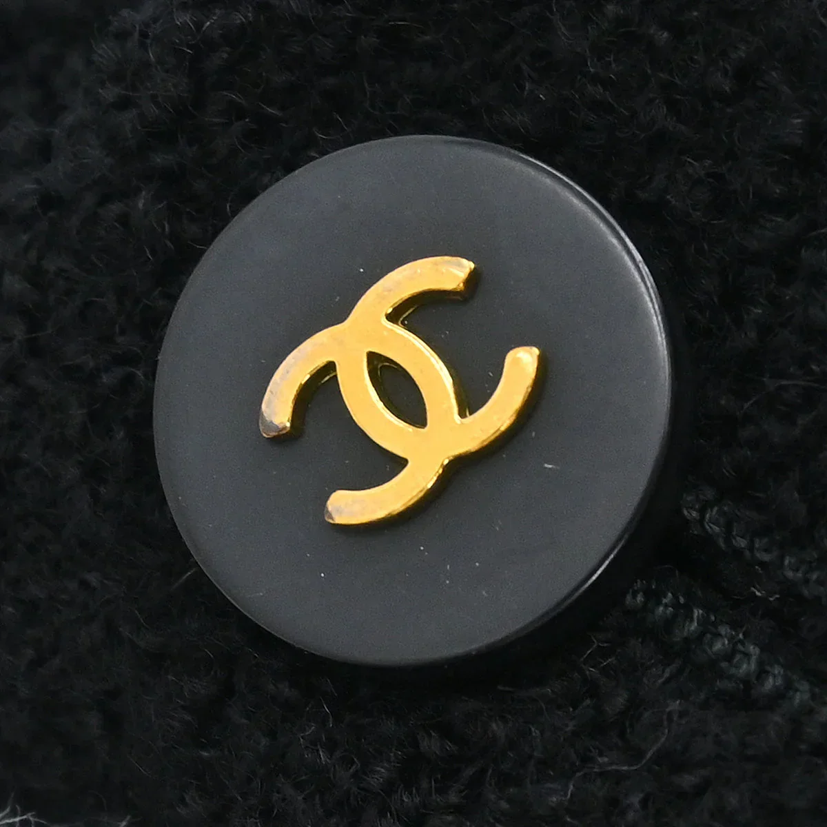 Chanel 1994 Setup Suit Jacket Skirt Black #40 - Image 11