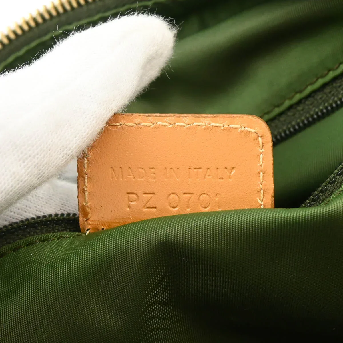Christian Dior Green Double Saddle Trotter Handbag - Image 10