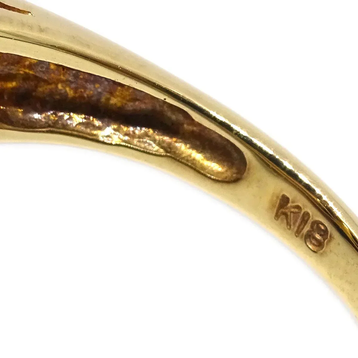 Ring 18K Onyx Diamond Gold #52 - Image 4