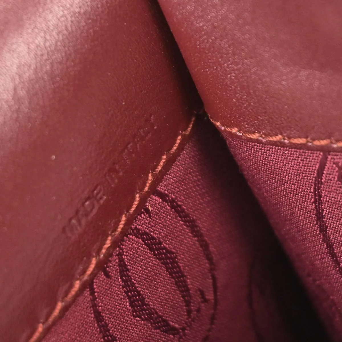 Cartier Bordeaux Happy Birthday Handbag - Image 10