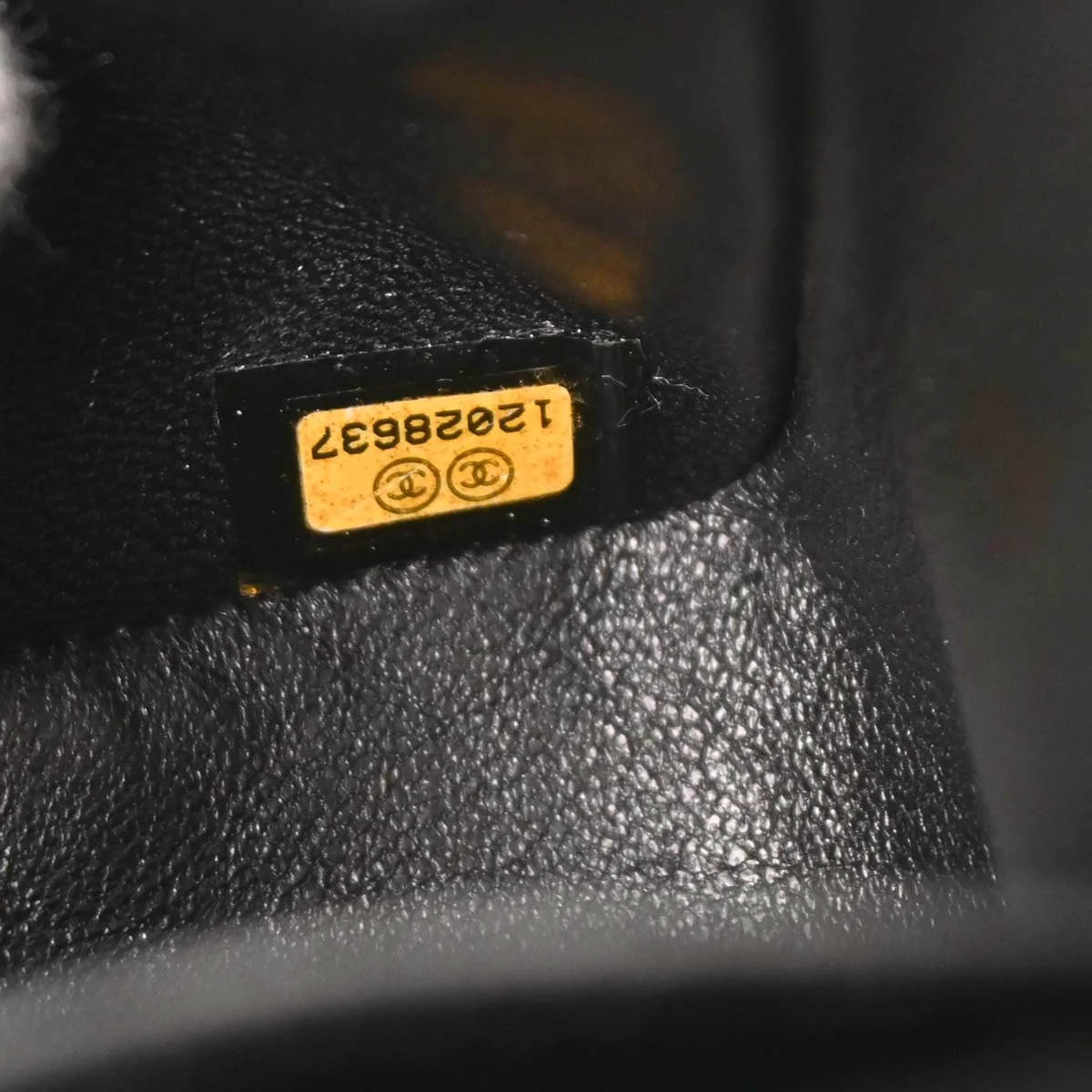 Chanel 2008-2009 Black Calfskin Medium Classic Double Flap Shoulder Bag - Image 10