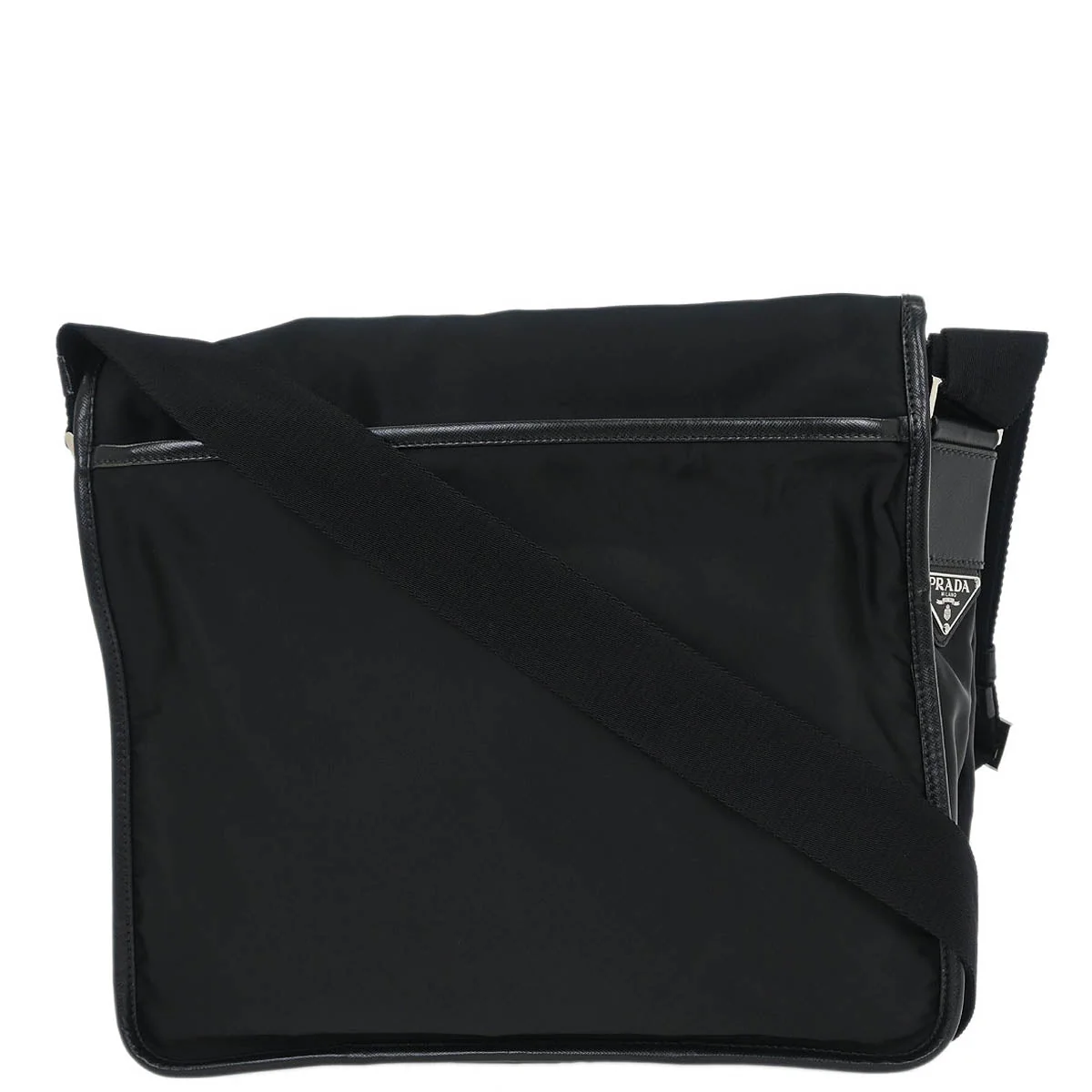 Prada Black Nylon Shoulder Bag - Image 2