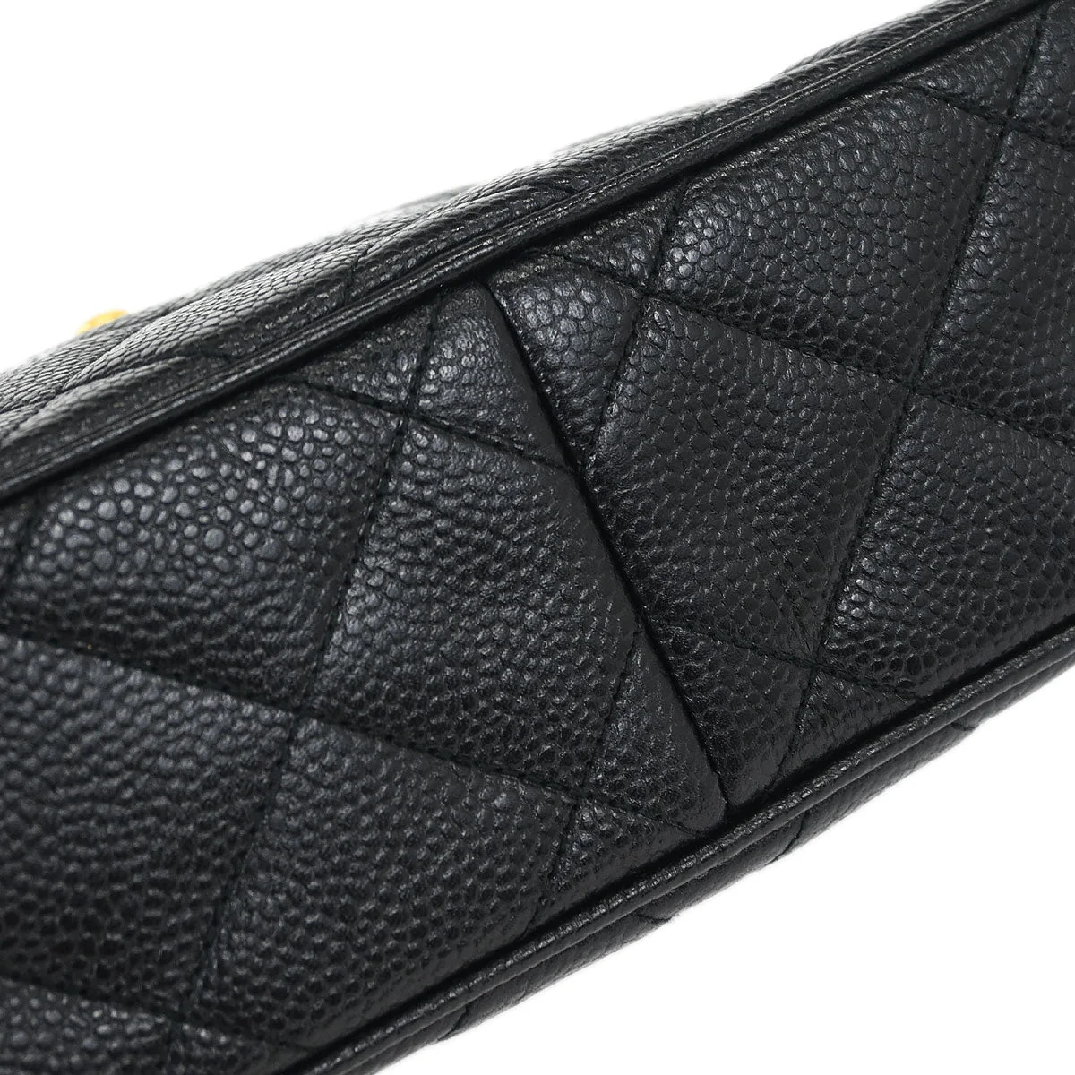 Chanel 1996-1997 Black Caviar Camera Bag - Image 3
