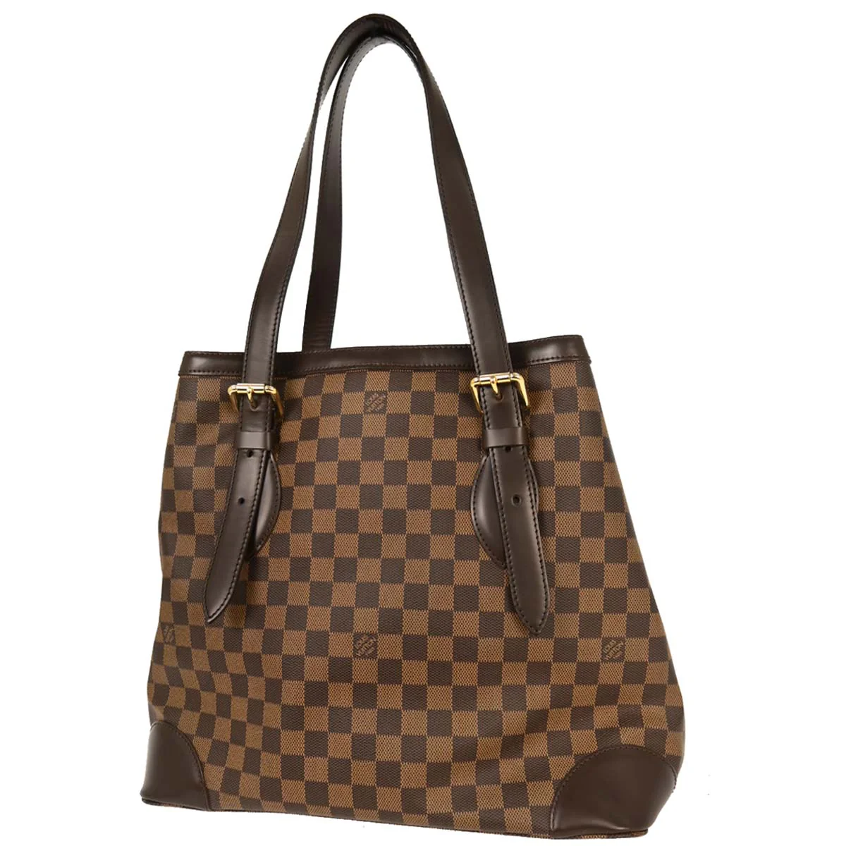 Louis Vuitton Damier Hampstead GM Tote Handbag N51203 - Image 2