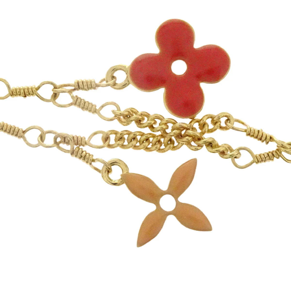 Louis Vuitton Pink Sweet Monogram Bracelet M65614 - Image 2