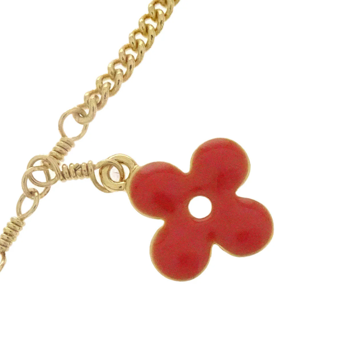 Louis Vuitton Pink Sweet Monogram Bracelet M65614 - Image 3
