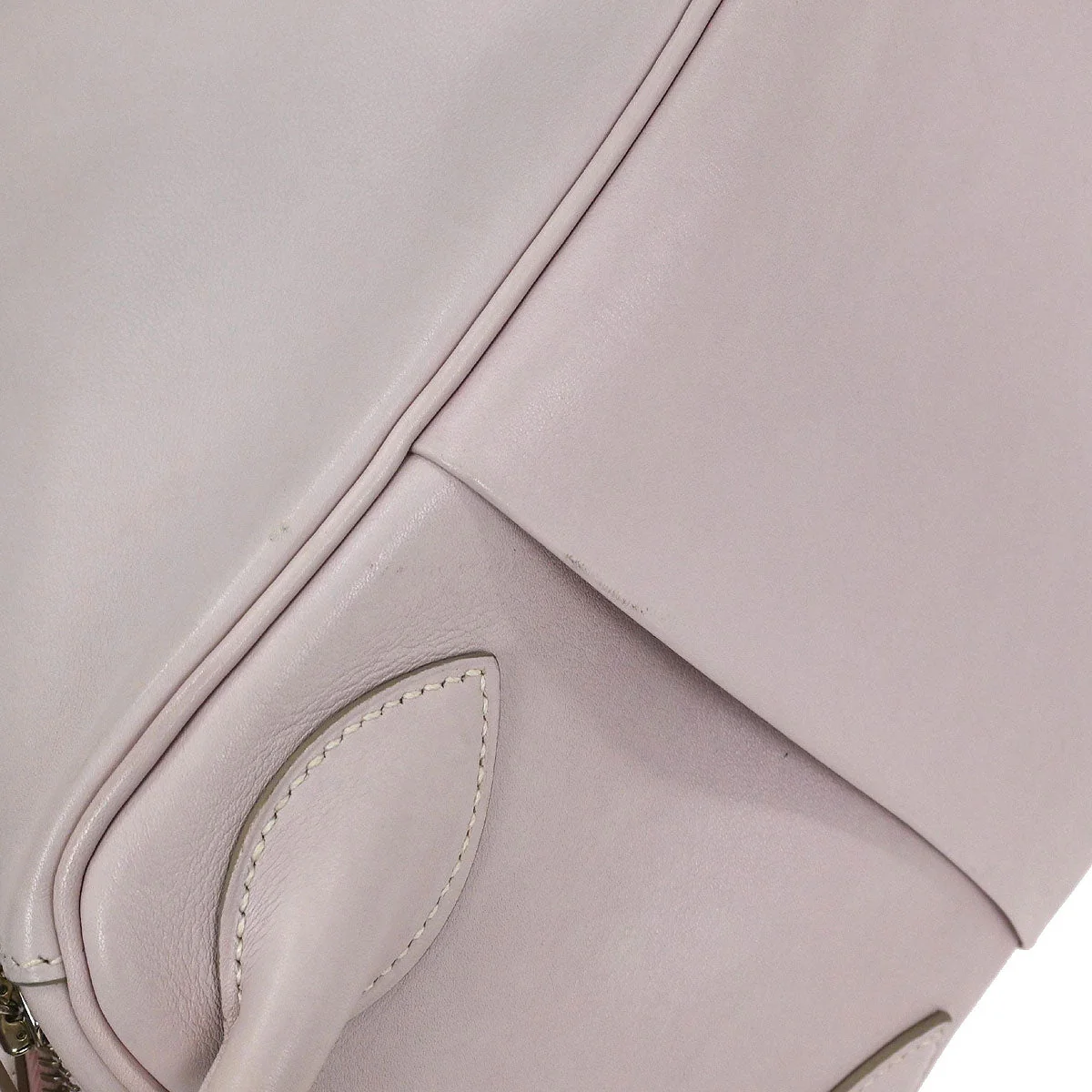 Hermes Rose Dragee Swift Lindy 34 Shoulder Bag - Image 9