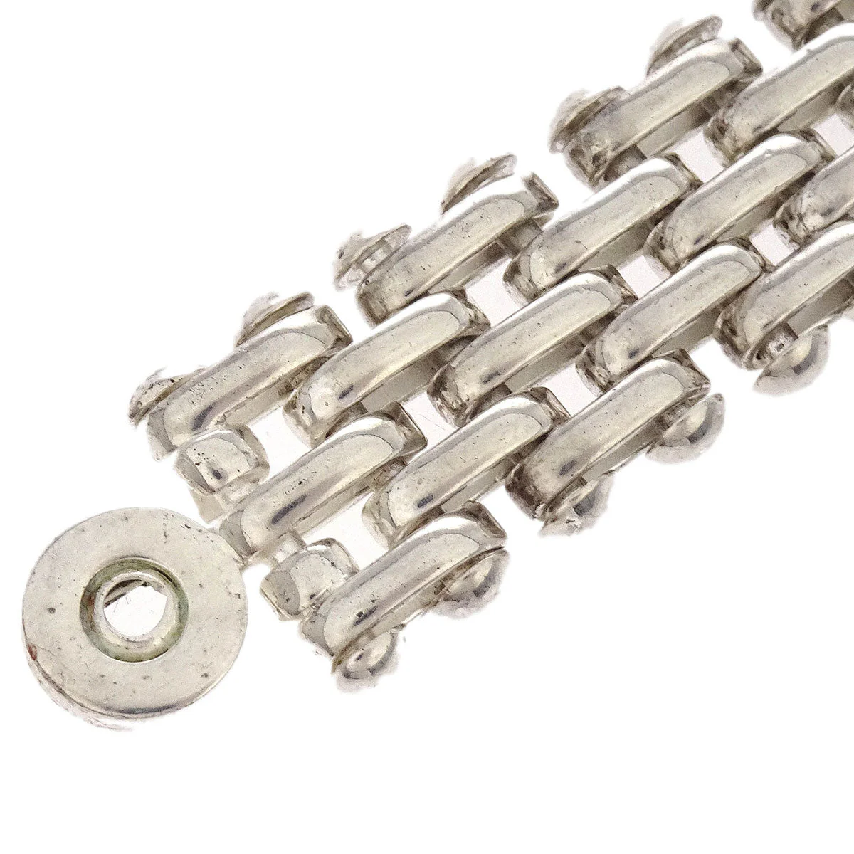 Chanel CC Bracelet Silver 98P - Image 2