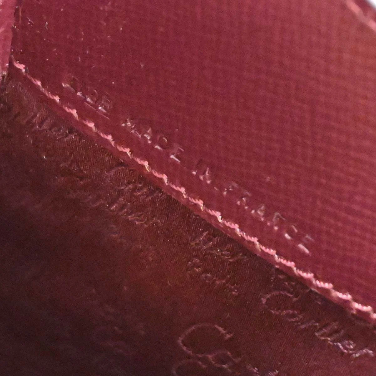 Cartier Bordeaux Leather Must de Cartier Shoulder Bag - Image 11