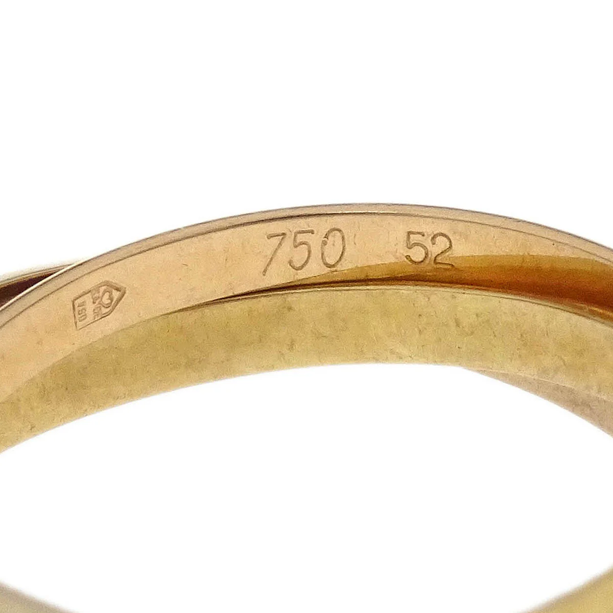 Cartier Must de Cartier Trinity XS Ring 750 O7581B #52 Jewelry - Image 2