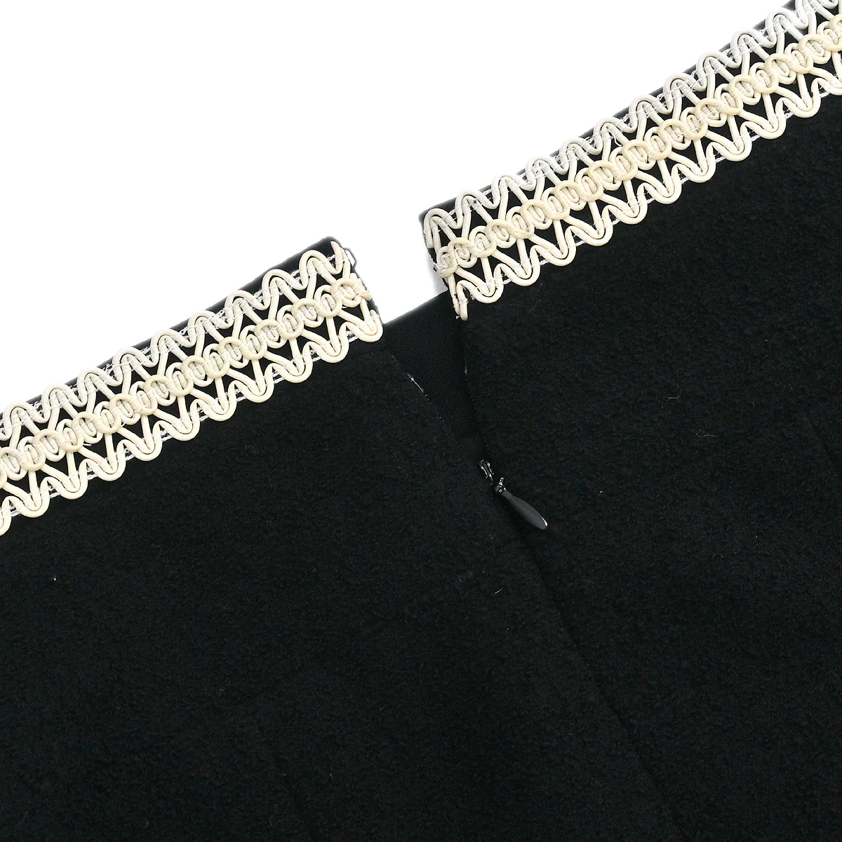 Chanel 1994 Setup Suit Jacket Skirt Black #40 - Image 8