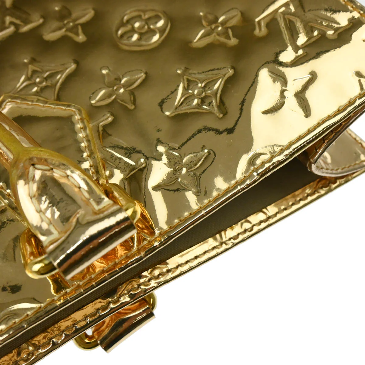 Louis Vuitton 2009 Gold Monogram Miroir Sac Plat Tote Handbag M40268 - Image 7