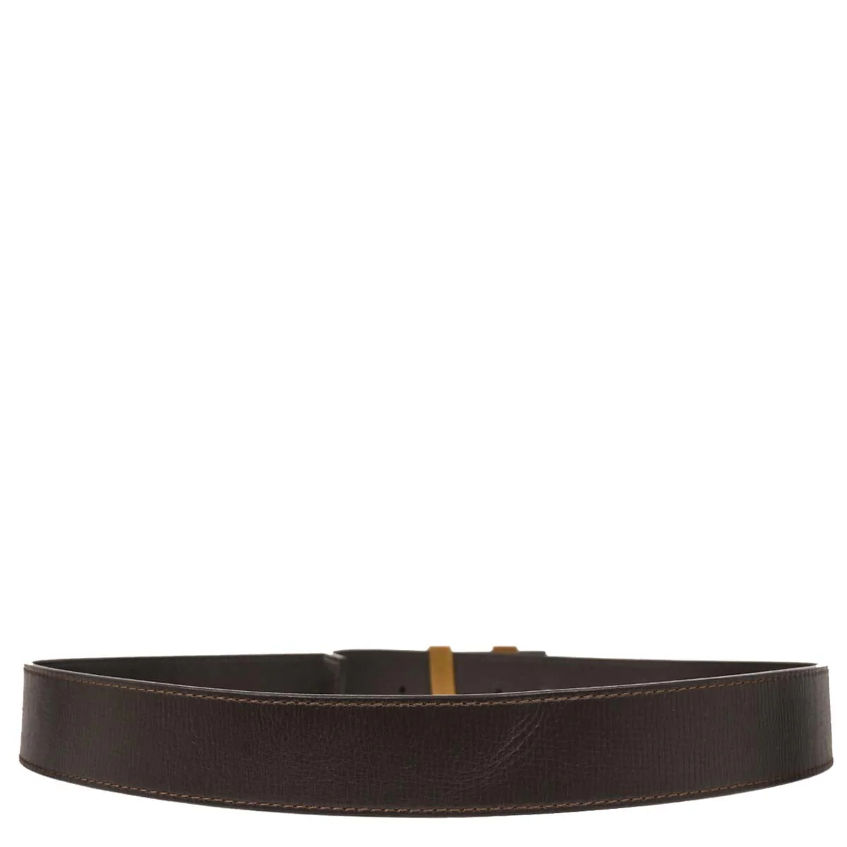 Louis Vuitton Brown Ceinture LV Initiales Utah Belt #100/40 M6902S - Image 2