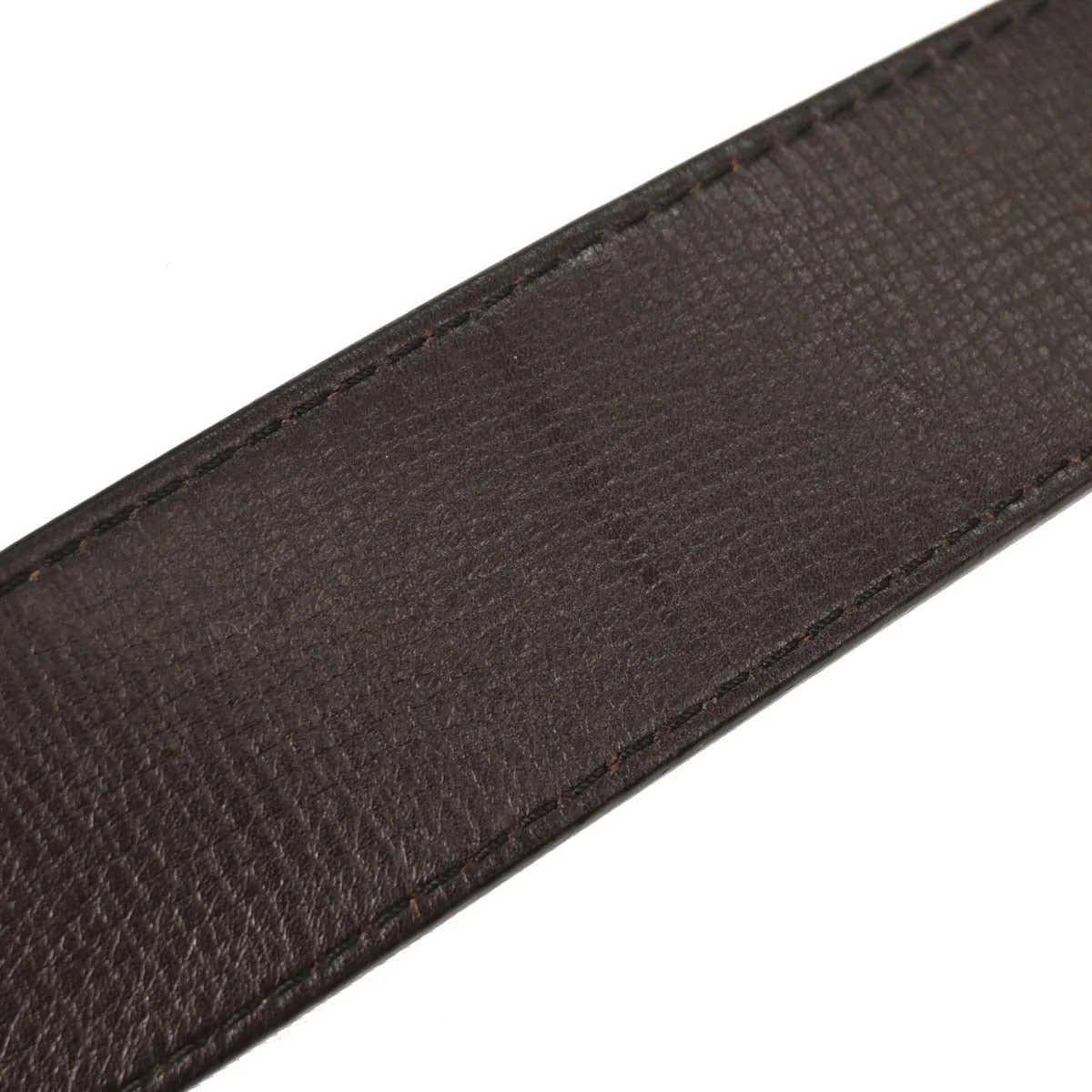 Louis Vuitton Brown Ceinture LV Initiales Utah Belt #100/40 M6902S - Image 5