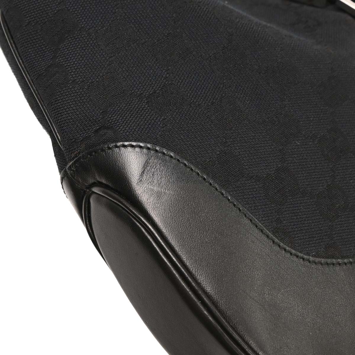 Gucci Black GG Jackie Handbag - Image 3
