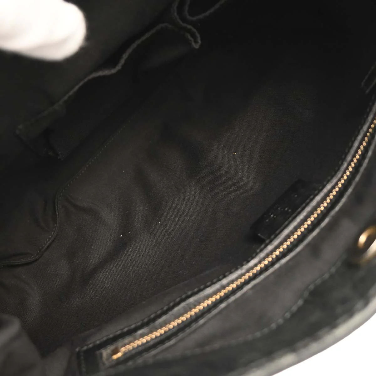 Gucci Black Canvas GG Queen Hobo Handbag - Image 6