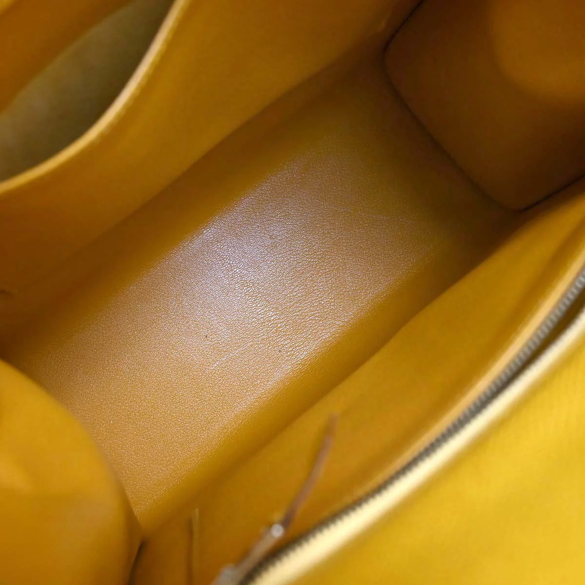 Hermes Jaune Courchevel Kelly Sport GM Shoulder Bag - Image 8