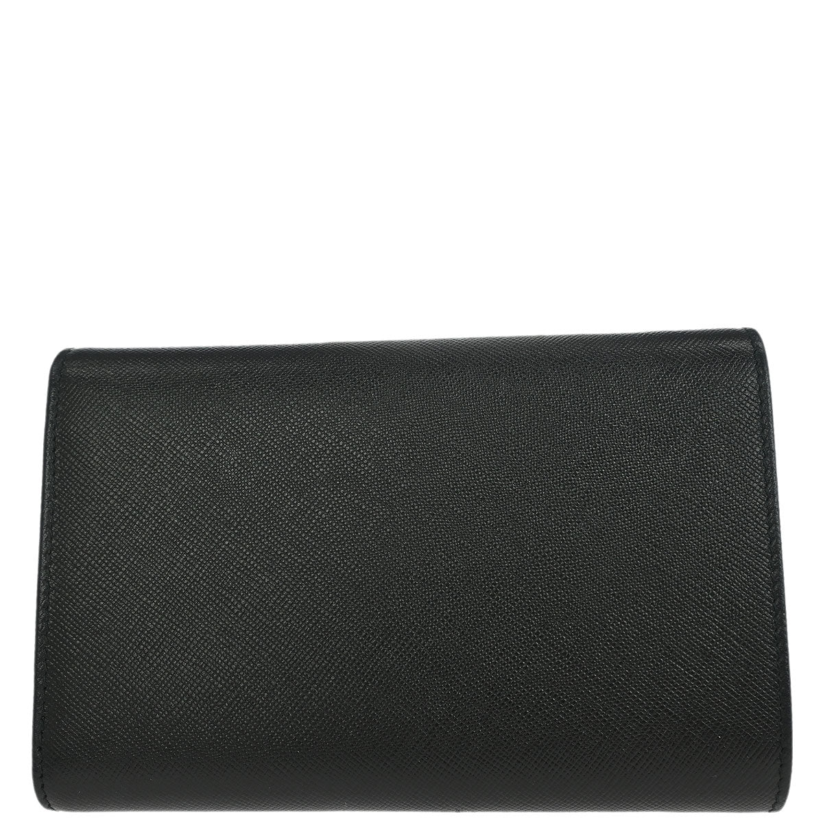 Prada Black Leather Wallet 8.5 Small Good - Image 2