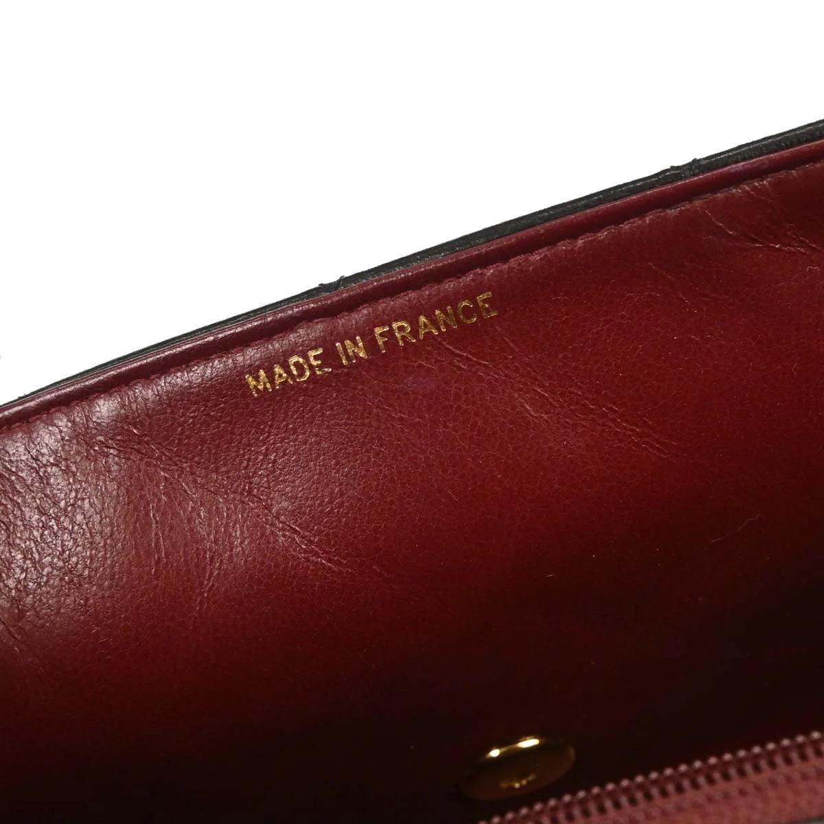 Chanel 1991-1994 Black Lambskin Small Diana Shoulder Bag - Image 9