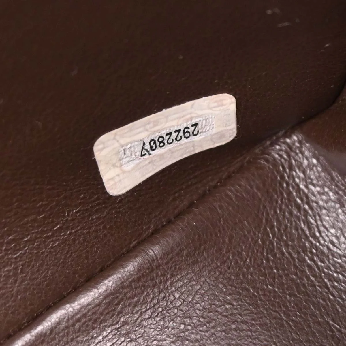 Chanel 1991-1994 Brown Lambskin Handbag - Image 10