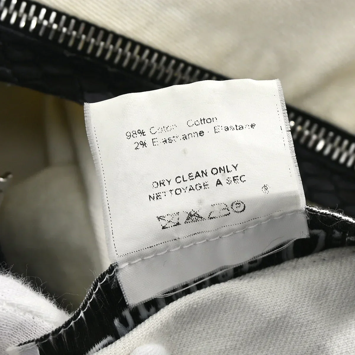 Christian Dior 2001 Zip Up Jacket White #38 - Image 7