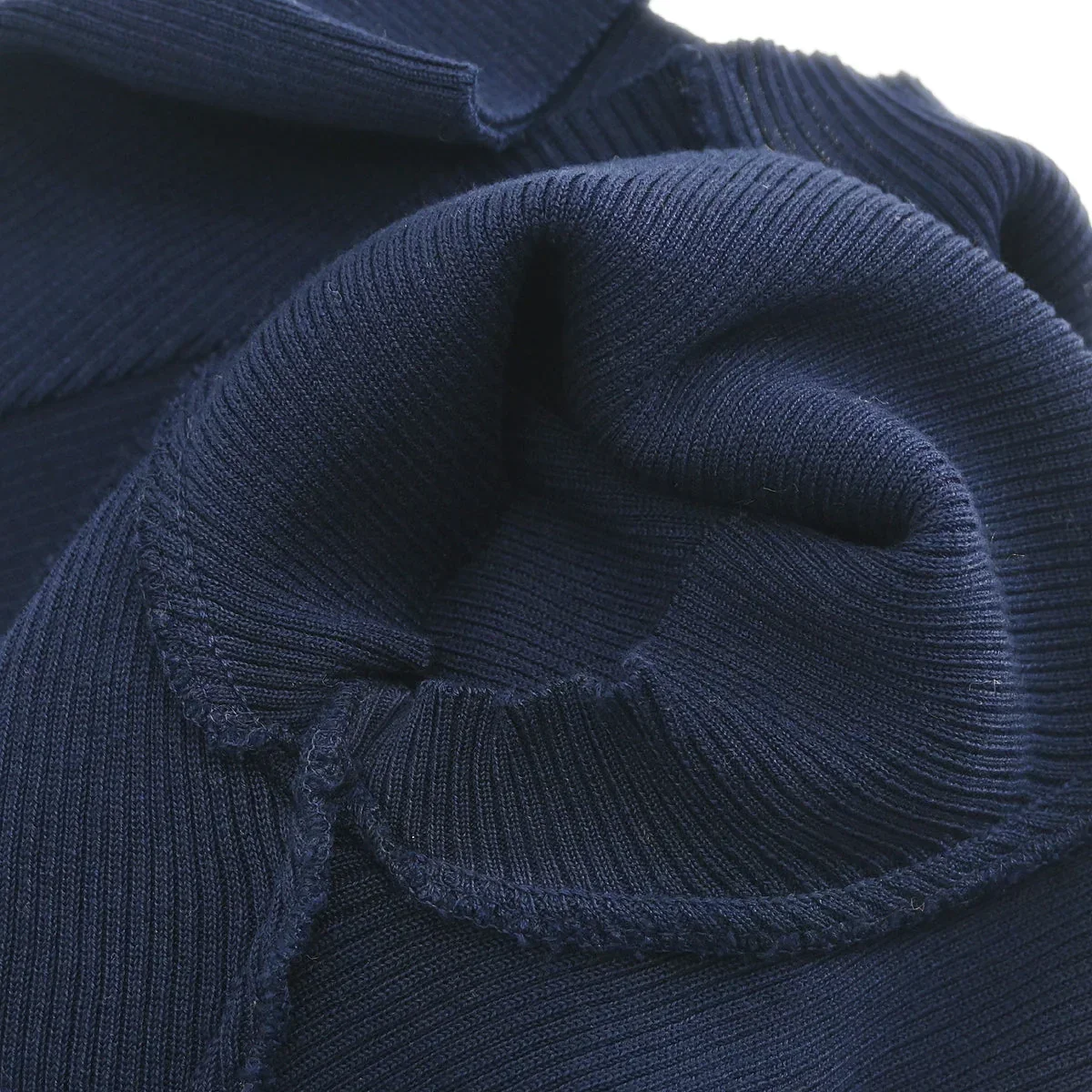 Chanel 1995 Cropped T-shirt Navy #40 - Image 6