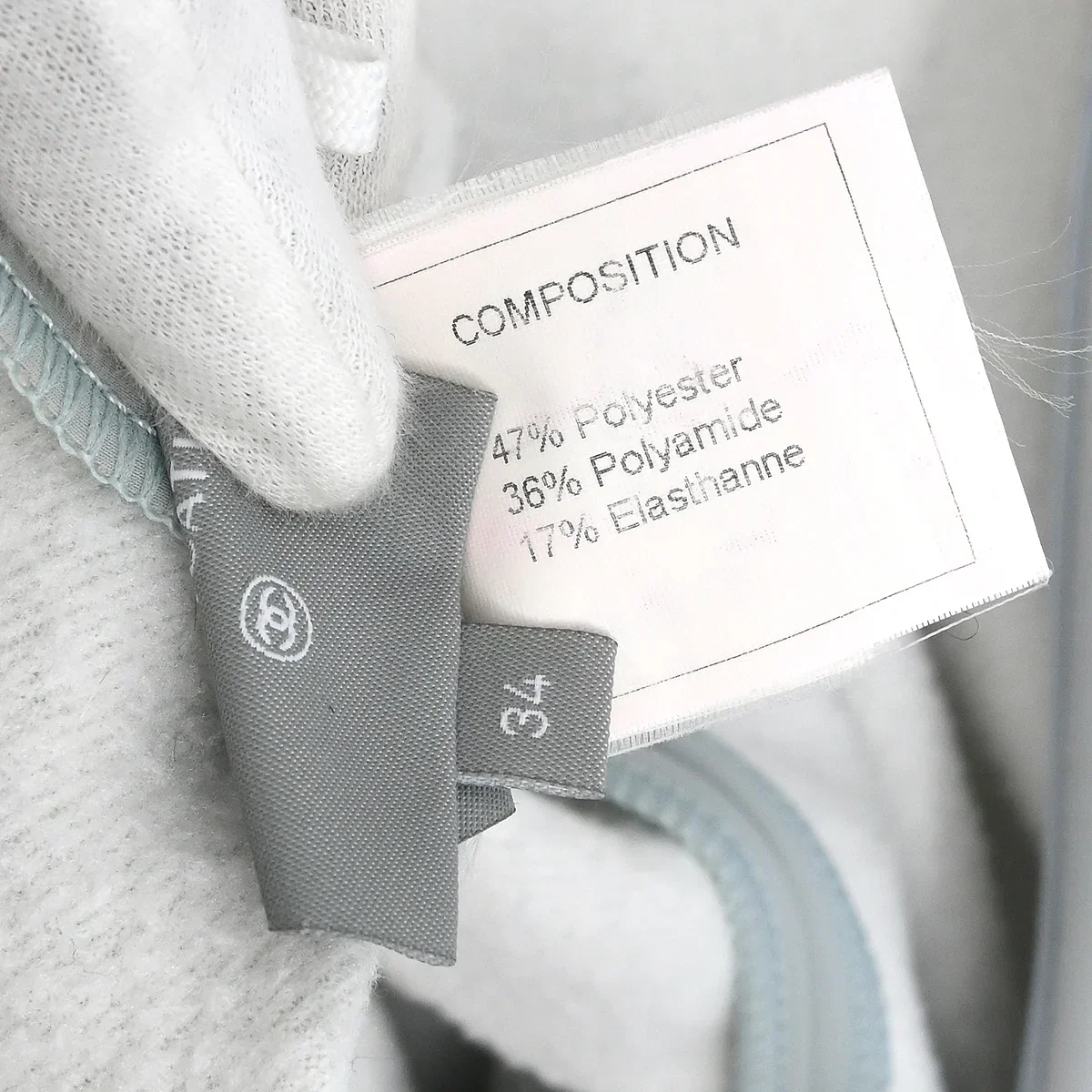 Chanel 2001 Sport Line Pants Light Blue #34 - Image 4