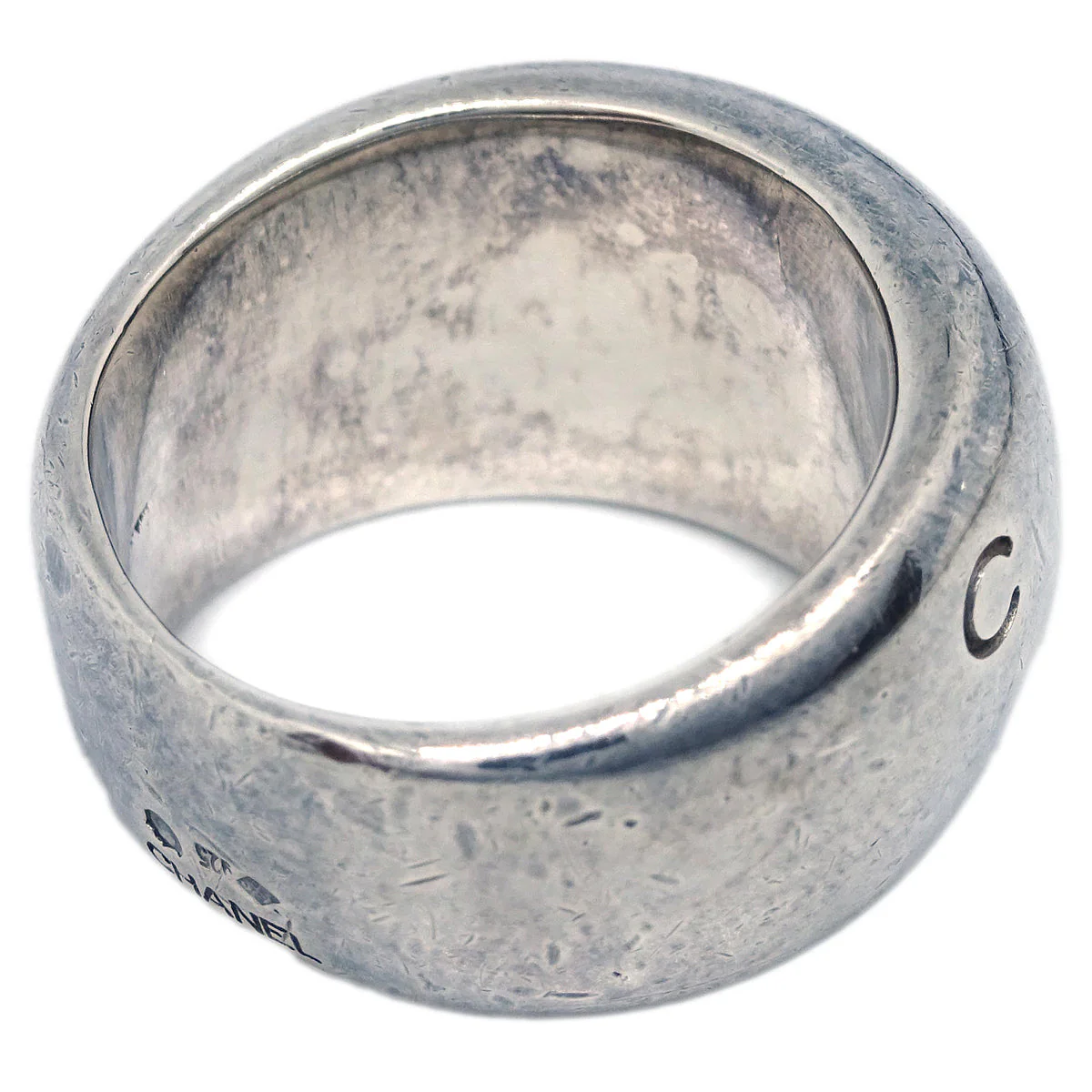 Chanel Ring Silver 925 #55 #15 - Image 3